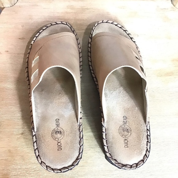 Duck Head Womens Shelly Sand Tan Slip-On Comfort Sandal Size 8.5 - Picture 3 of 8